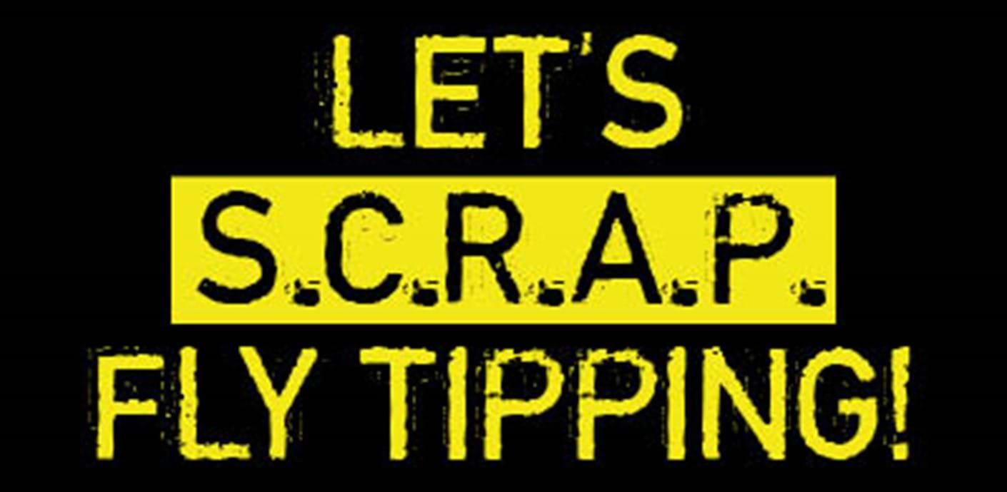 nojs Let's scrap fly tipping logo