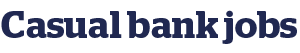 Logo for casual bank jobs