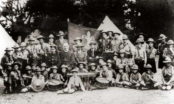 Archive photo of Boy Scouts