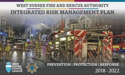 West Sussex Fire & Rescue Service performance plan logo