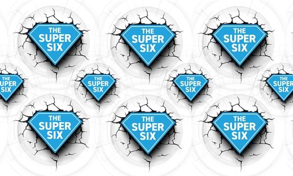 Preventing falls logo - The Super Six