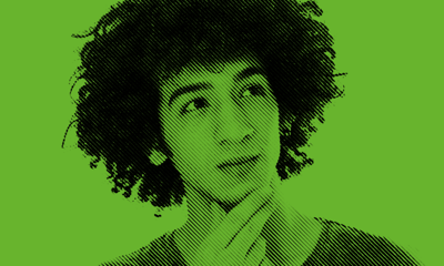 Young man considering something