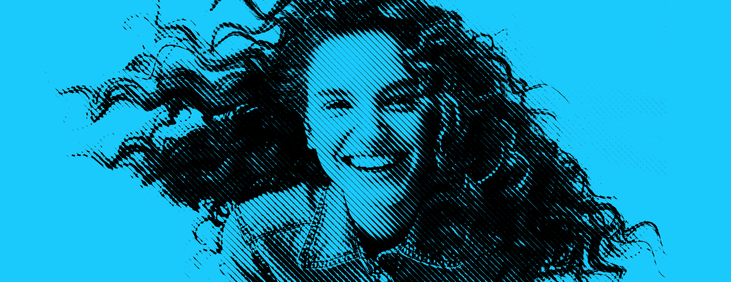 Smiling teenage girl