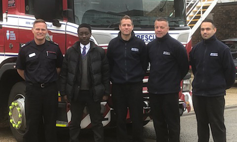 Visiting Chichester Fire Station