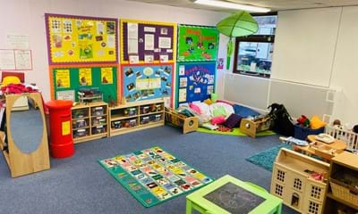 The playroom at the Centre