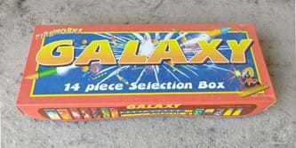 An old box of fireworks.