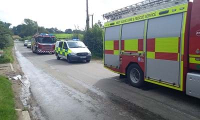  A group of young people were rescued from water near Lindfield