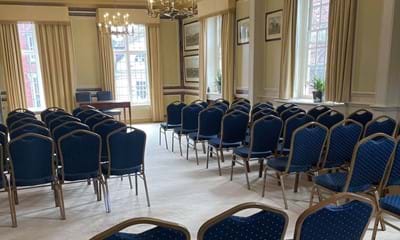Chairs laid out in Richmond Room