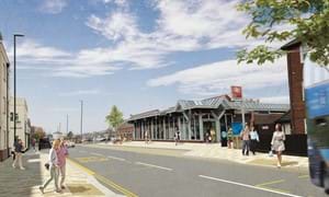 A visualisation of how the Terminus Road improvement scheme will look once completed