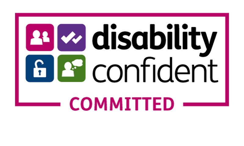 Disability confident logo