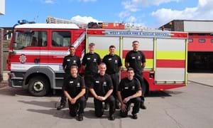 The new retained firefighters