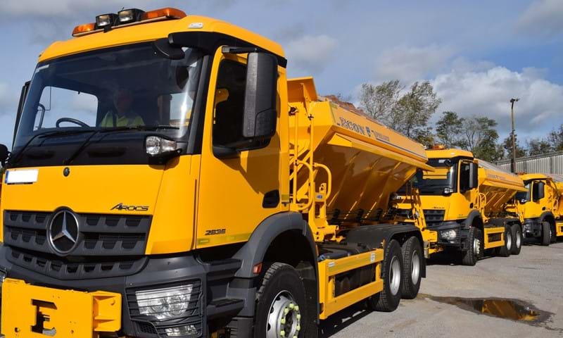 West Sussex County Council will be deploying its fleet of 19 gritters to test its winter readiness for when temperatures do drop
