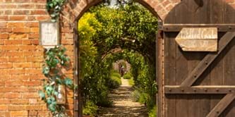 An entrance to the Walled Garden