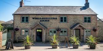 Outside view of the Welldiggers Arms