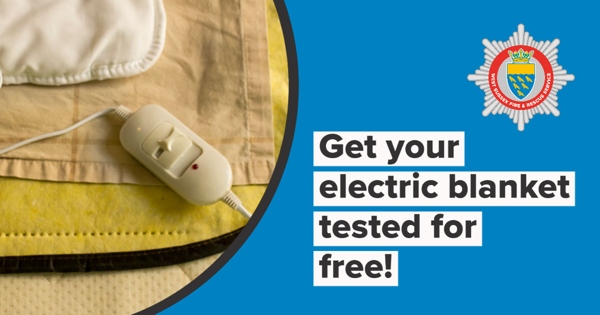 Stay warm and safe this winter with free electric blanket testing
