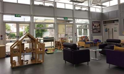 Play room facilities at the centre
