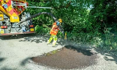 Innovation continues to be explored by West Sussex County Council in its fight against potholes. The Velocity road-patching system was deployed proactively in 2022 to treat areas of carriageways even before routine inspections have highlighted issues. It’s likely that Velocity will be in action again this year.