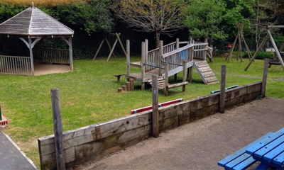 Outside play area