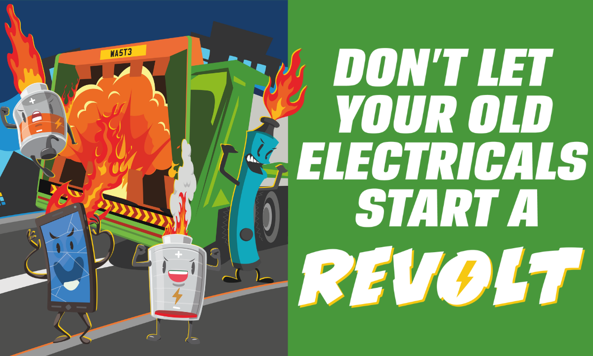 Putting batteries in the bin? You could be in for a shock! West