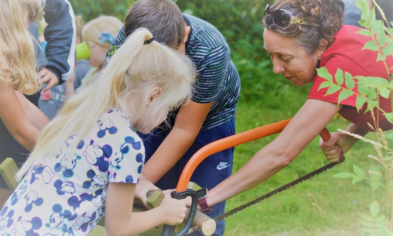 Learning new skills at HAF
