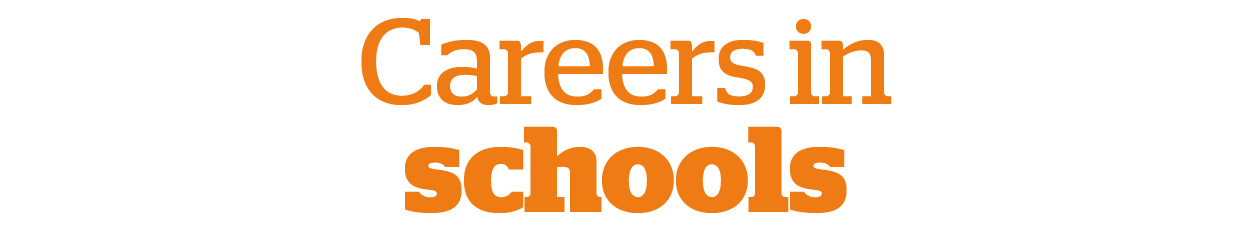 Careers in schools logo
