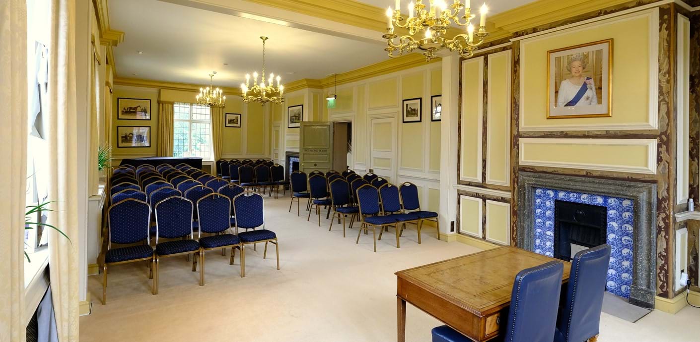 nojs The Richmond Room in Edes House set up in ceremony style