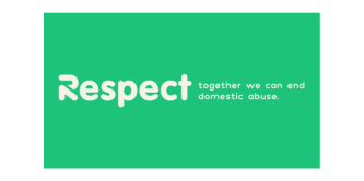 The logo for Respect - Support for male victims.