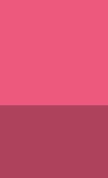 A pink background with a brown market stall on one side, it has a recycling symbol on it
