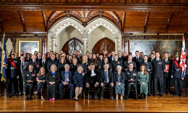West Sussex Fire & Rescue Service medal recipients and award winners