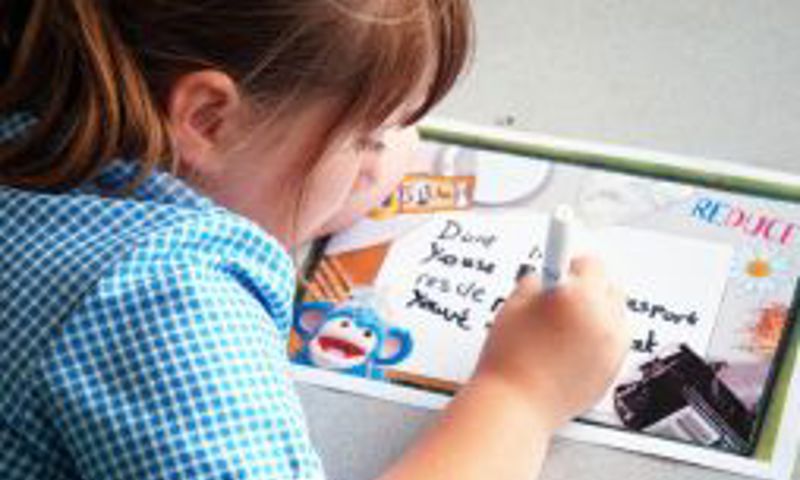 Child drawing