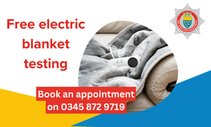 Free electric blanket testing