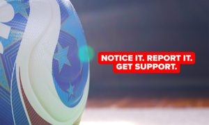 notice it, report. get support. - world cup 2026