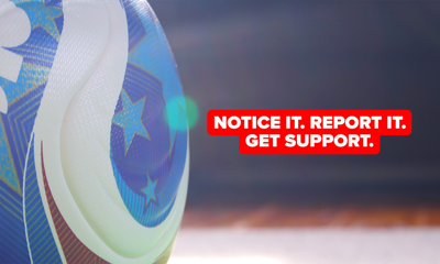 notice it, report. get support. - world cup 2026