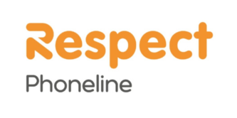 The logo for Respect - Help for perpetrators.