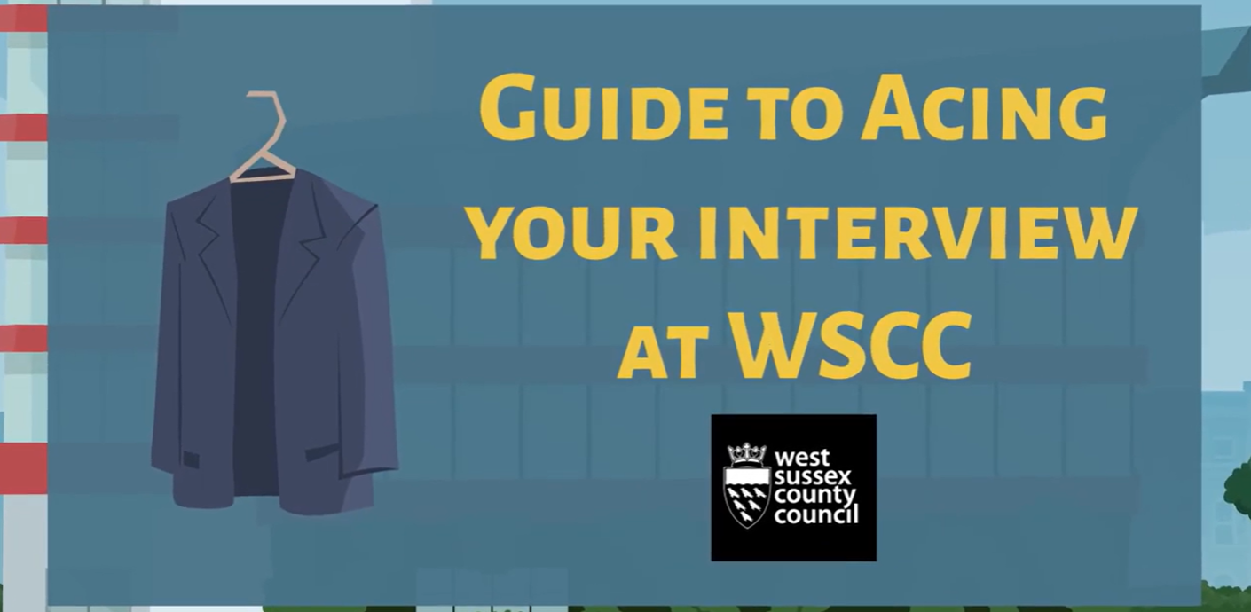 Video still: Guide to acing your interview at West Sussex County Council