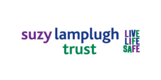 The logo for Suzy Lamplugh Trust.